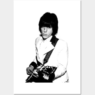 Jeff Beck || Classic 80s Vintage Posters and Art